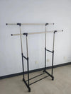 Premium Double Pole Portable Cloth Rack - Clarify.pk
