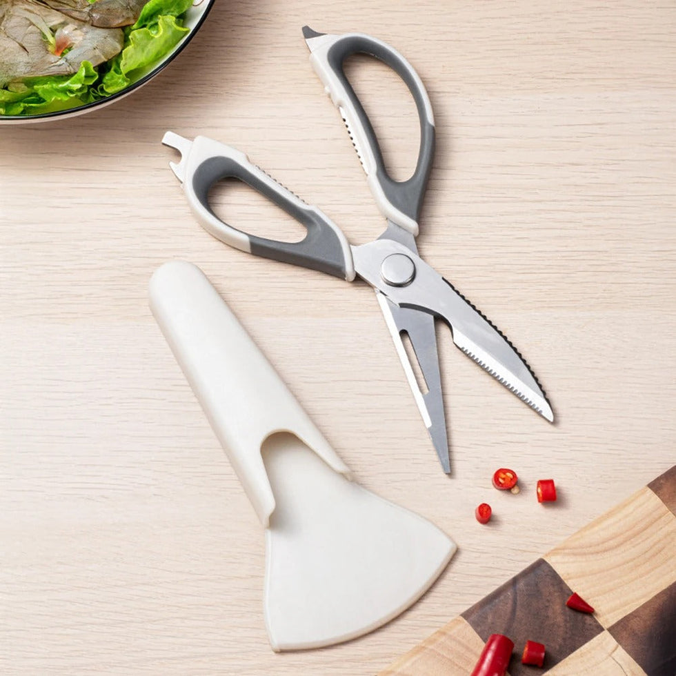 Multi-Purpose Kitchen Scissors – Heavy-Duty Performance with Magnetic Stand IT