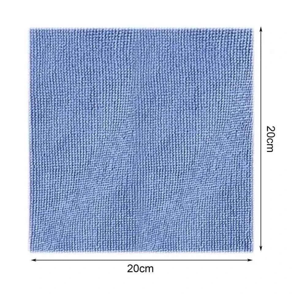 Reusable Microfiber Kitchen Cleaning Towels - Absorbent Dishcloths - Pack of 20Pcs or 10Pcs - Clarify.pk