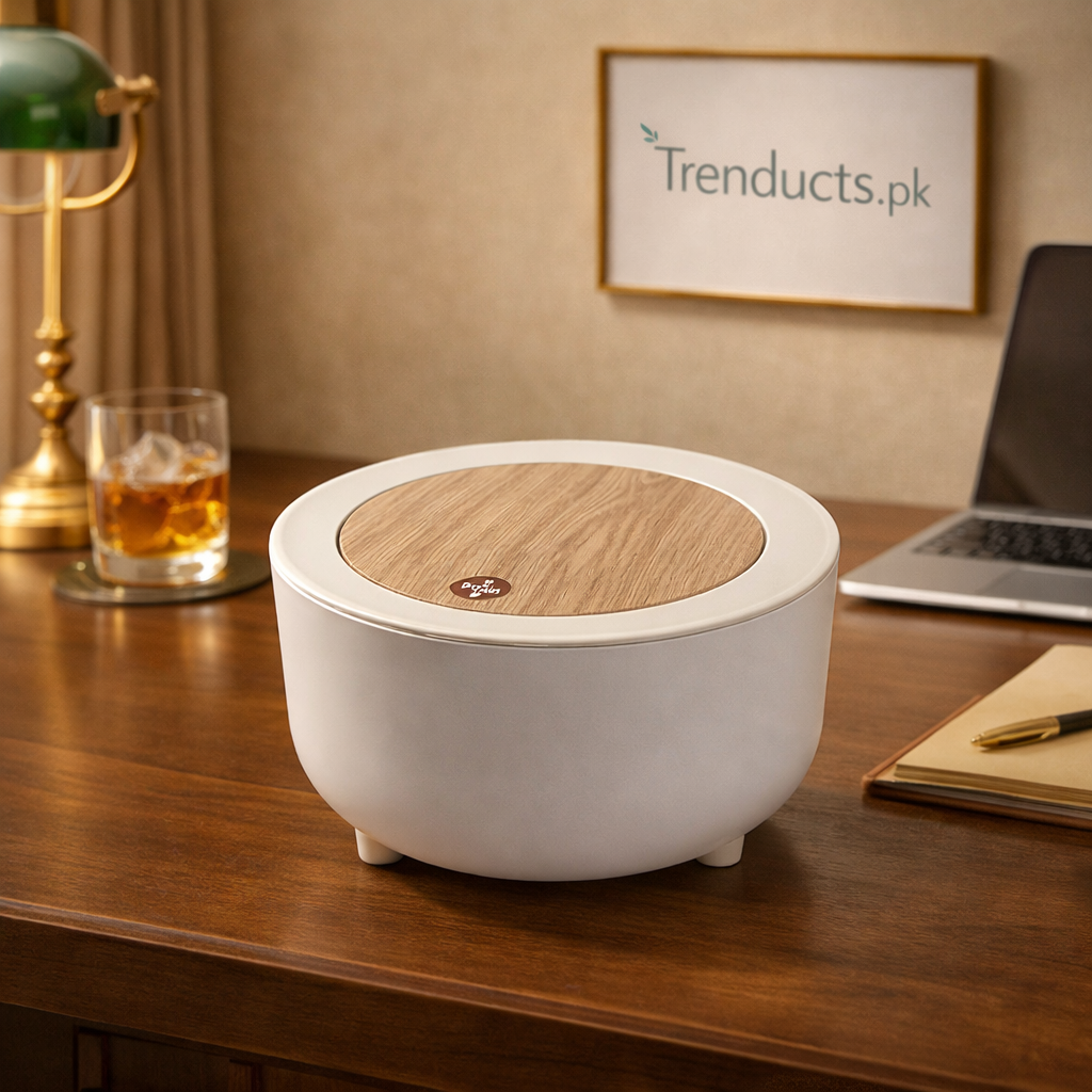 Luxury Tall Trash Can – High-Profile Waste Solution GL