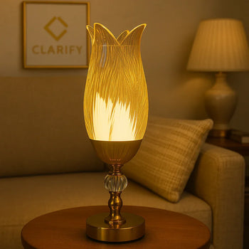 LED Lamp with 3 Color Shades – Modern Decorative Light - Clarify.pk