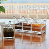 Crystal Seasoning Box - Premium Acrylic Spice Organizer for Kitchen Storage - Clarify.pk