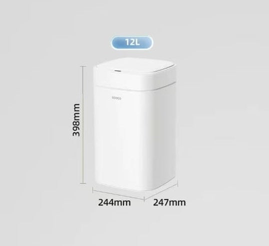 Ecoco 12L Smart Sensor Dustbin – Touchless Motion-Activated Waste Bin