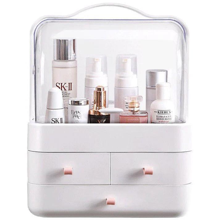 Cosmetic Organizer with Drawers: 3-Drawer Makeup Storage Solution - Clarify.pk