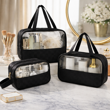3-Piece High-Visibility Travel & Essentials Pouch Set IT