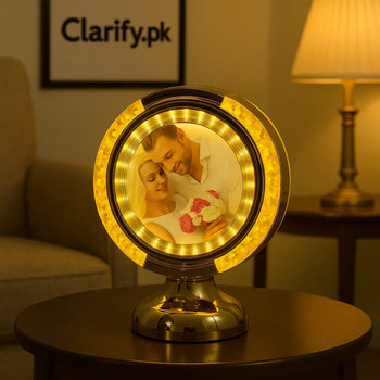LED 3-Color Light Frame – Modern Decorative Display - Clarify.pk