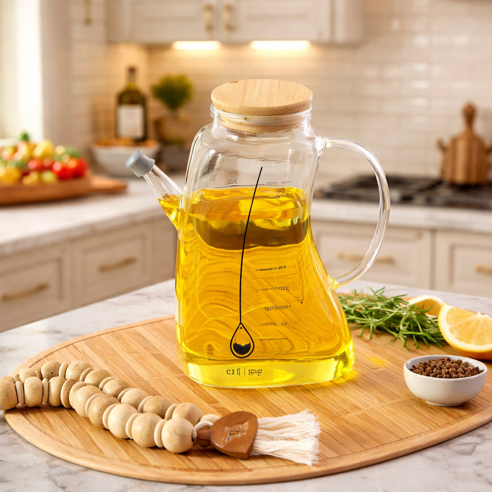 High-Borosilicate Glass Oil & Liquid Dispenser