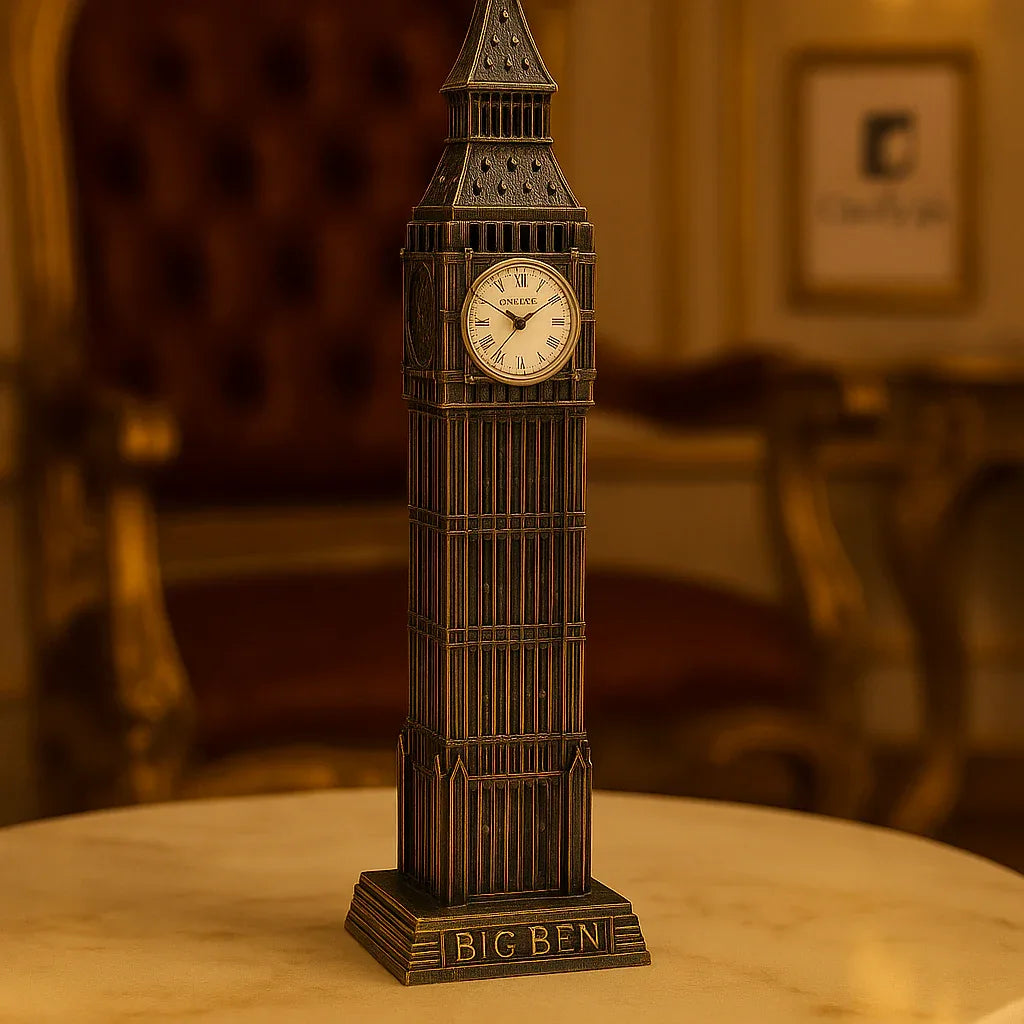 Metal Big Ben Tower Showpiece – Antique Home Décor - Clarify.pk