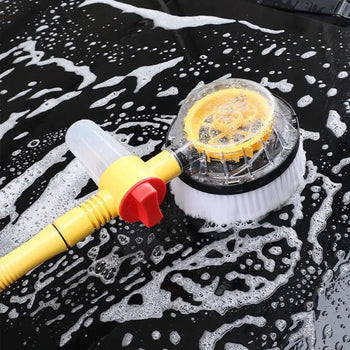 360° Rotating Car Washing Brush – Microfiber Auto Cleaning Brush Kit