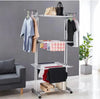 Multifunctional Portable Drying Rack and Clothes Hanger Stand - Clarify.pk