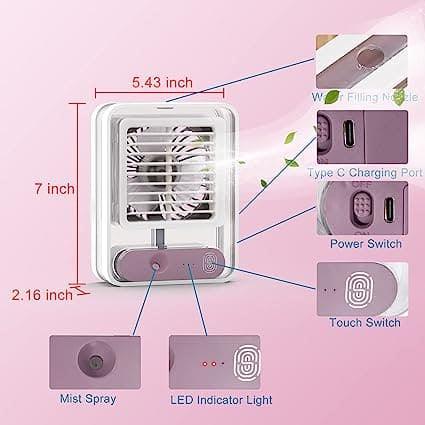 Portable Air Conditioner Fan - Compact and Efficient Cooling Solution for Home and Office - Clarify.pk