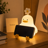 Duck LED Night Light – USB Rechargeable Silicone Lamp