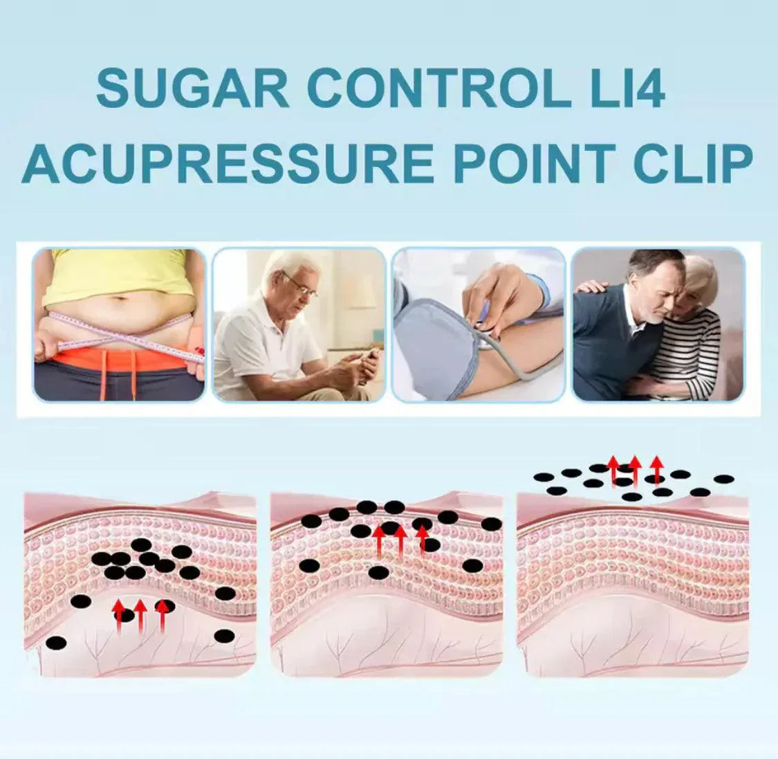 Portable Sugar Control Clip for Diabetes Management and Blood Sugar Monitoring - Clarify.pk