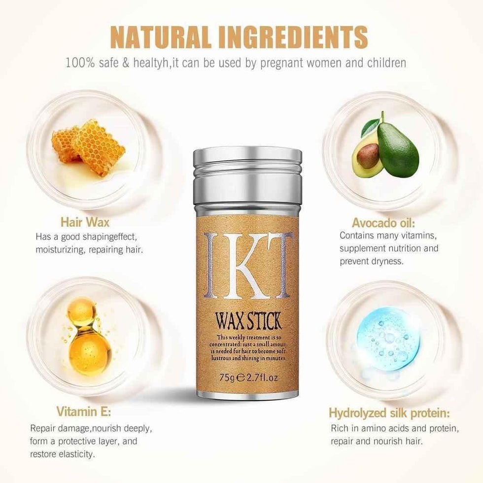 IKT Hair Wax Stick 75gm for Strong Hold and Styling