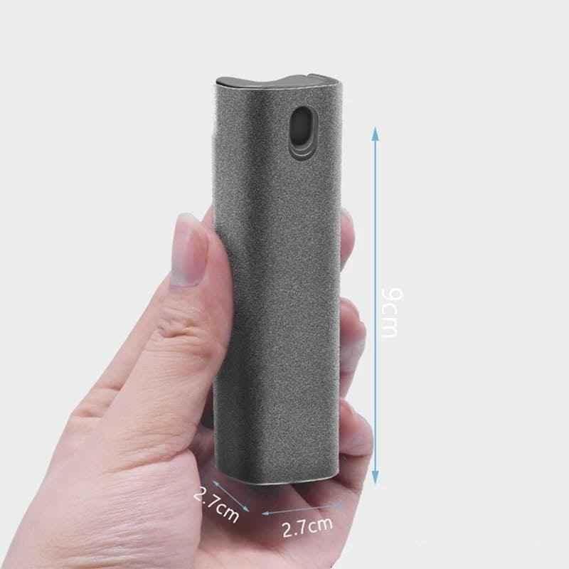 موبائل فونز اور کمپیوٹرز کے لیے جراثیم کش فعل کے ساتھ پورٹ ایبل اسکرین کلینر سپرے