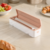 Compact Kitchen Wrap Cutter with Sliding Blade