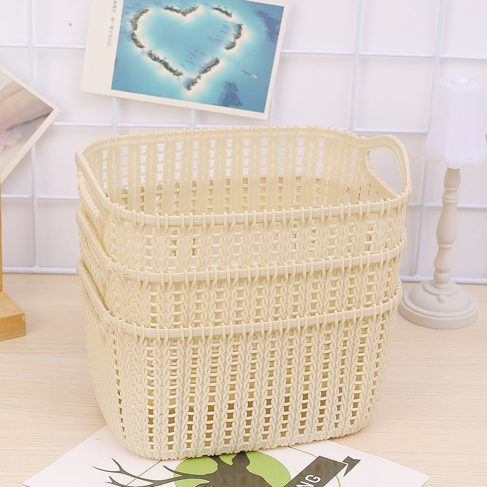 Multipurpose Basket - Elegant Flower Design