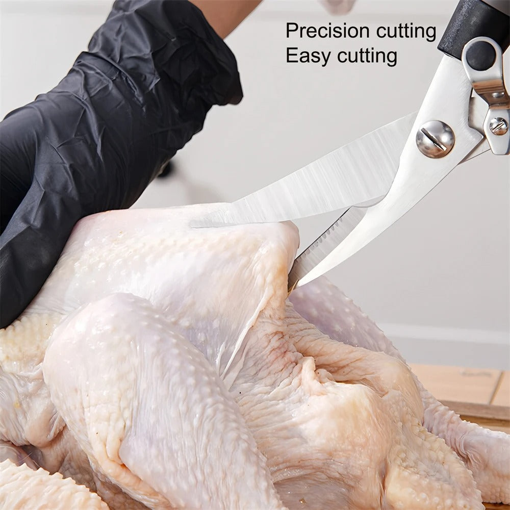 Professional Heavy-Duty Meat Scissor – Precision Butchery Tool IT