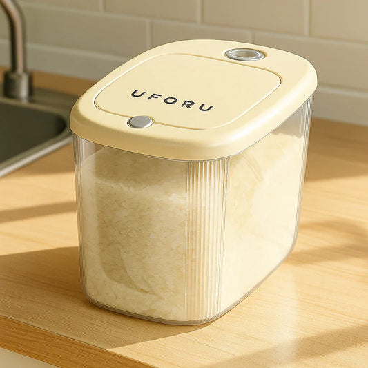 Large 10 KG Airtight Rice Container – Kitchen Storage - Clarify.pk