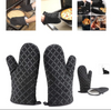 Professional Heat-Resistant Quilted Oven Mitts & Gloves (Pair)