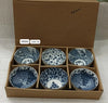 6-Piece Ceramic Bowl Set – Royal Blue Vintage Pattern Collection - Clarify.pk