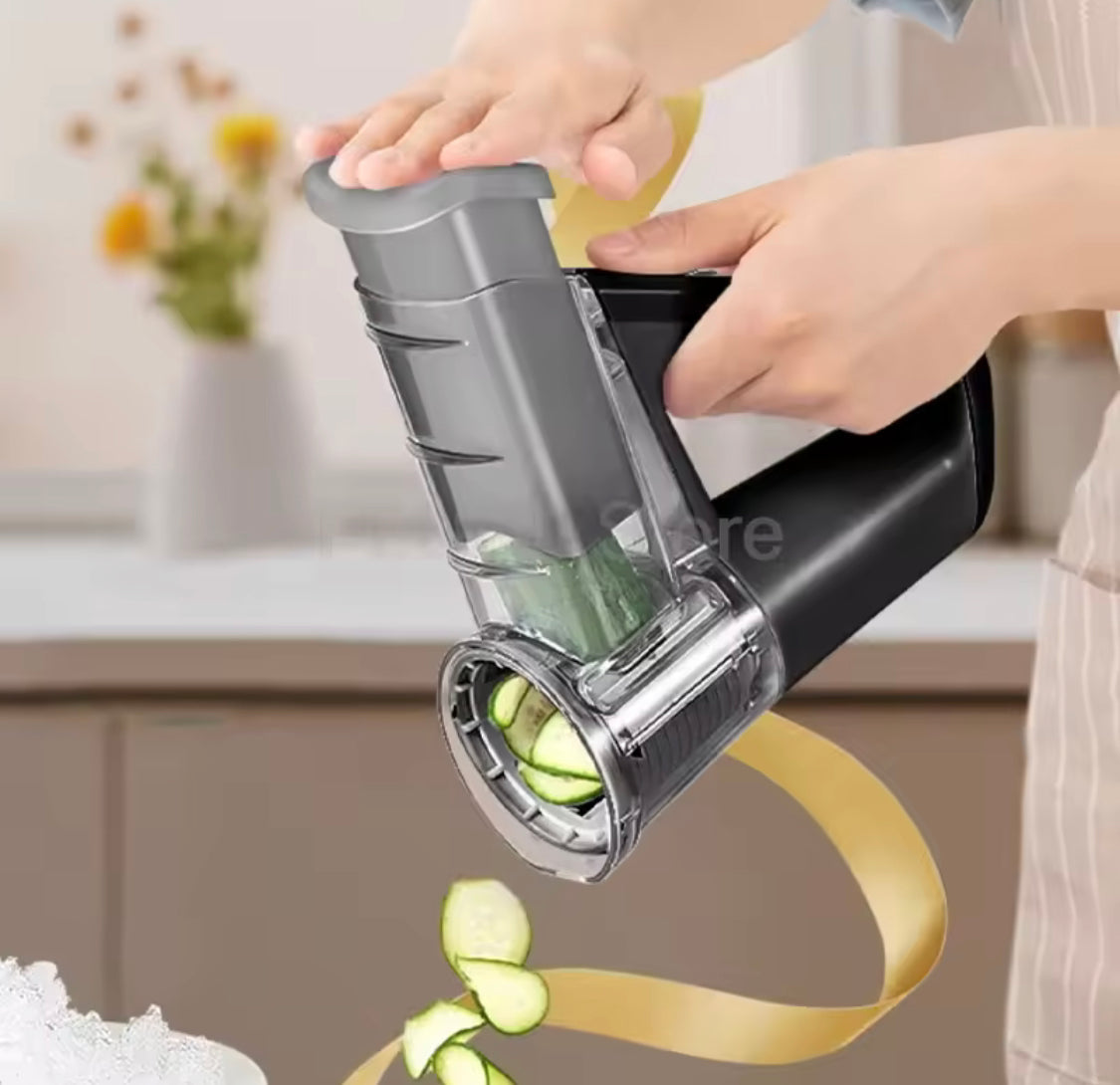 Electric Roller Vegetable Cutter, Vegetable Shredding and Slicing Machine, Veget Graters Shredders Fruit Kitchen Tool, Kitchen Gadgets