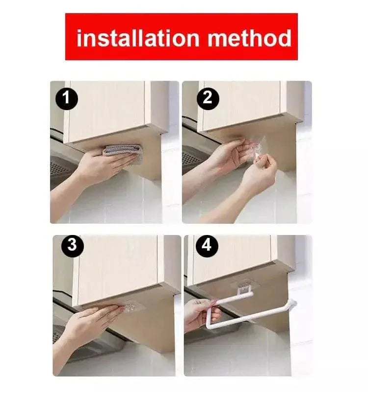 Cabinet Tissue Holder for Convenient Storage and Easy Access