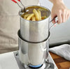 1200ML Stainless Steel Deep Fryer with Basket for Home Cooking - Clarify.pk