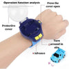 Mini Remote Control Car - Rechargeable Watch Car for Kids with Silicone Strap