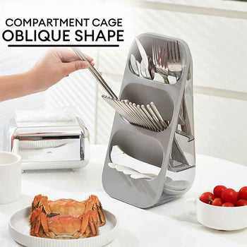 3 Layer Cutlery Organizer for Kitchen Storage and Organization - Clarify.pk