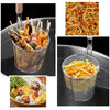 Stainless Steel Pasta & Noodle Strainer Frying Basket - Clarify.pk
