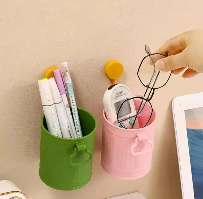 Portable Retro Pen Holder - Vintage Desk Organizer for Home and Office - Clarify.pk