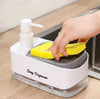 2-in-1 Soap Dispenser with Sponge Dispenser Holder – Kitchen Sink Organiser