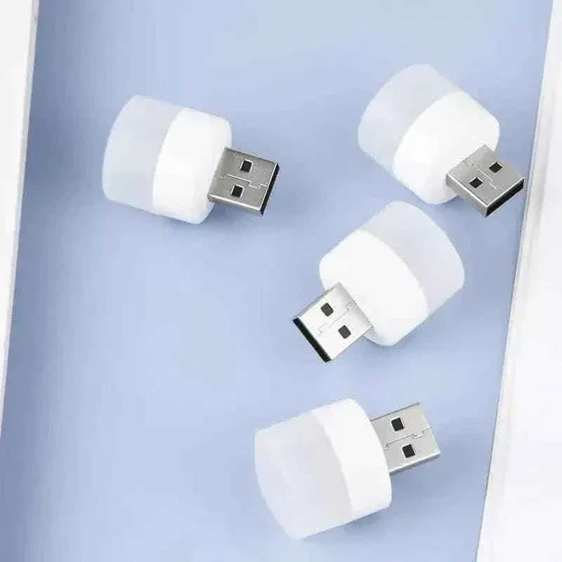 Mini USB LED Night Light - Portable LED Bulb for Home and Travel - Clarify.pk