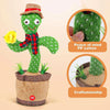 Dancing Cactus Toy - Interactive Talking Cactus for Kids - Clarify.pk