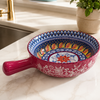 Kashgar Traditional Handled Ramen Bowl