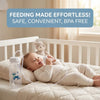 Hands-Free Baby Bottle Feeder with Flexible Tube & Silicone Nipple – Anti-Colic Feeding System