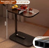 Wooden Sliding Table - Smart Space-Saving Side Table