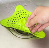 Star Design Drain Cover - Silicone Plug Stopper and Strainer for Bathroom & Kitchen - Clarify.pk
