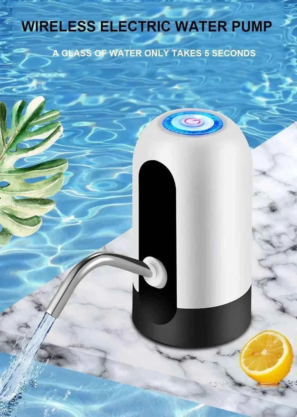 Portable Electric Water Pump for Convenient Water Transfer and Use