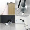 Extendable Feather Duster with Long Bendable Pole for High Ceiling and Ceiling Fan Cleaning - Clarify.pk