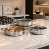 OSFE Honeycomb Wok with Lid – 3 Sizes