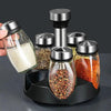 Premium Spice Rack - Rotating Spice Rack Set with 6 High-Quality Containers for Easy Access - Clarify.pk