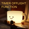 Rechargeable Coffee Cup Silicone Night Lamp