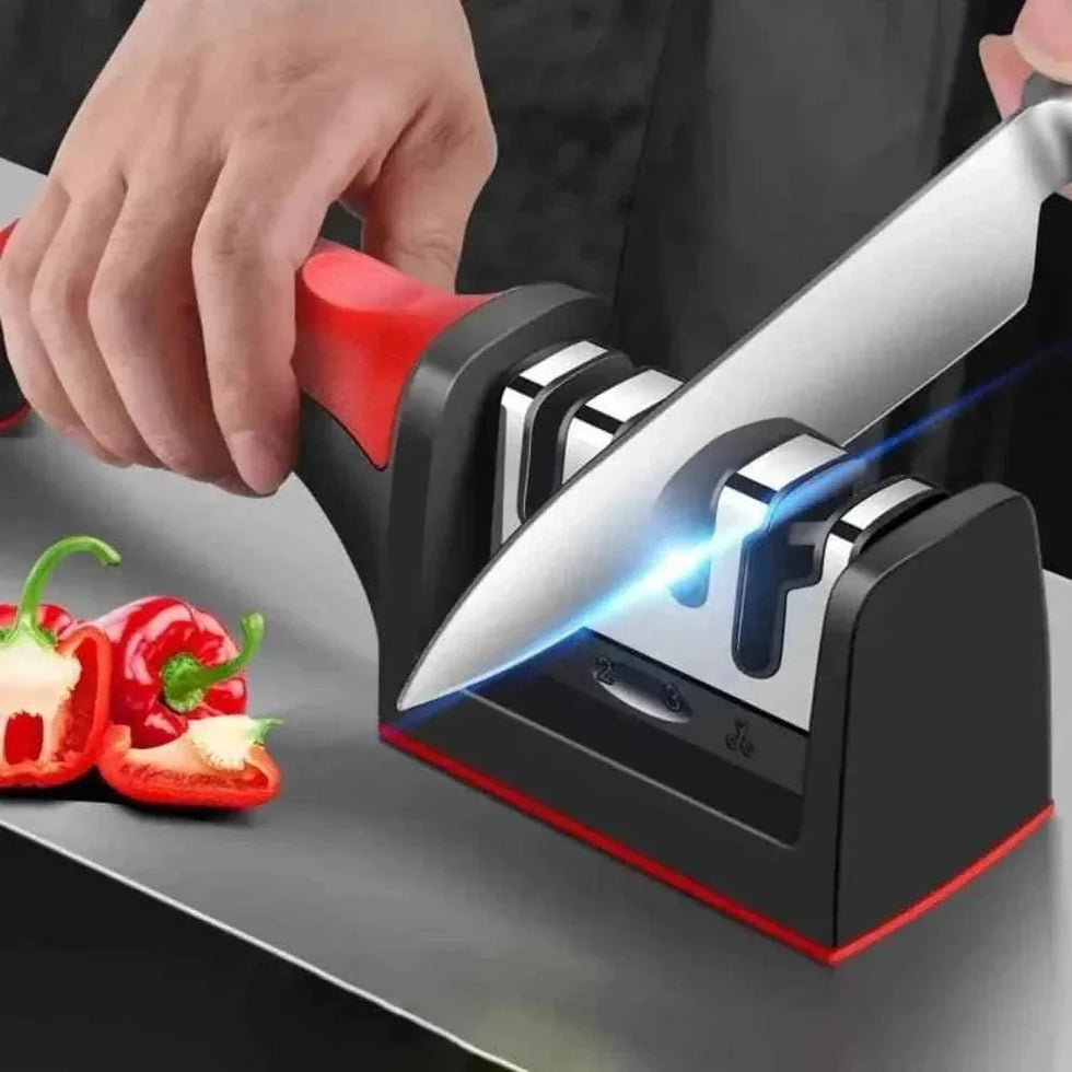 Knife Sharpener 4 Stages Multi-function Sharpening Tool