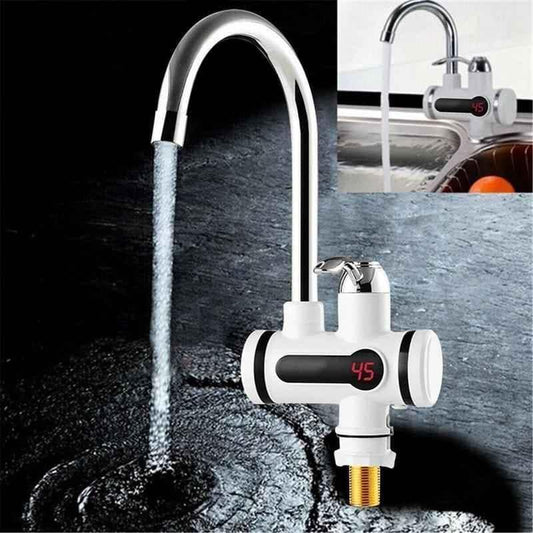 Electric Heating Faucet for Instant Hot & Cold Water – Instant Water Heater System - Clarify.pk