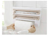 3 in 1 Paper Dispenser - Versatile Tissue, Towel, and Wrap Holder for Home and Office - Clarify.pk
