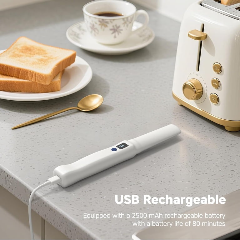 Electric Heated Butter Spreader Knife – USB Rechargeable, Waterproof