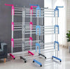 Multifunctional Portable Drying Rack and Clothes Hanger Stand - Clarify.pk