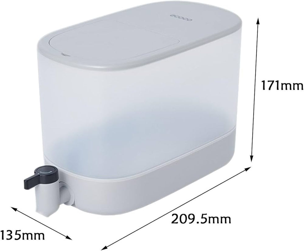 4L Large Capacity Fridge Water Dispenser, Household Refrigerator Beverage Dispenser, Fruit Drink Dispenser, Teapot Cool Bucket Kitchen Drinker Kettle